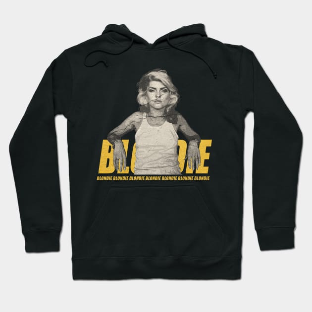 blondie blondie vintage retro grunge Hoodie by GW ART Ilustration